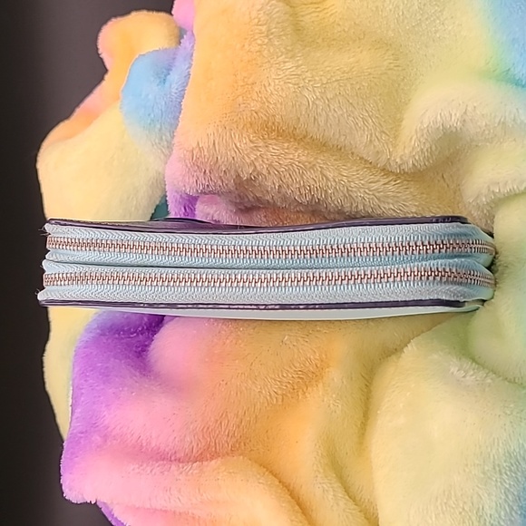 Halogen by Nordstrom - bicolor leather double wristlet - Picture 5 of 9